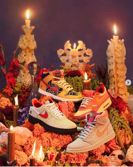 Collection Air Max Nike pour la fête des morts mexicaines