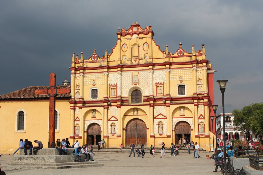 Le Temple de Santo Domingo, San Cristóbal de las Casas