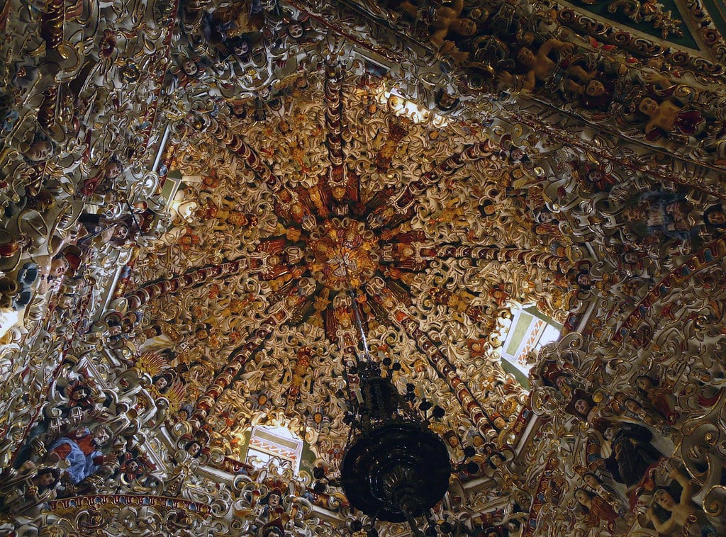 L'Église de Santa María Tonantzintla, Cholula