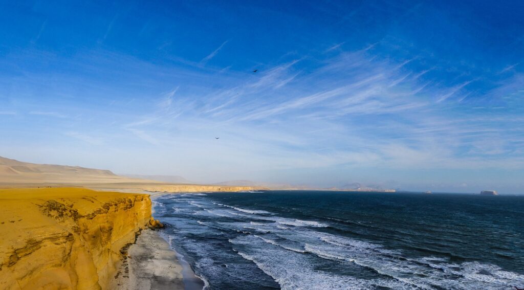 Paracas pour faire du kitesurf au Pérou