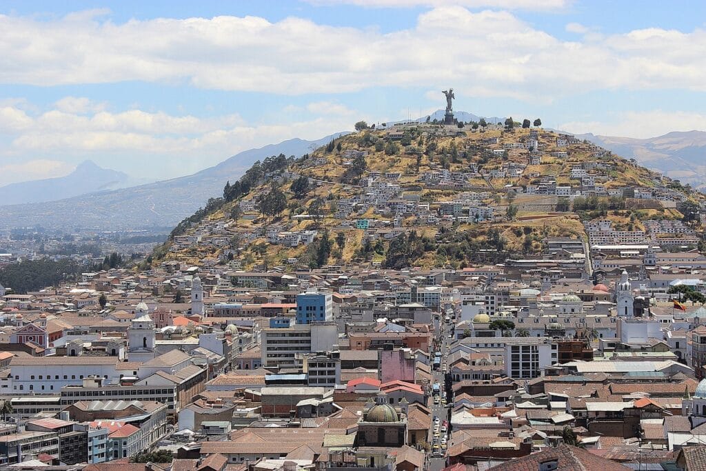 Quito en Equateur