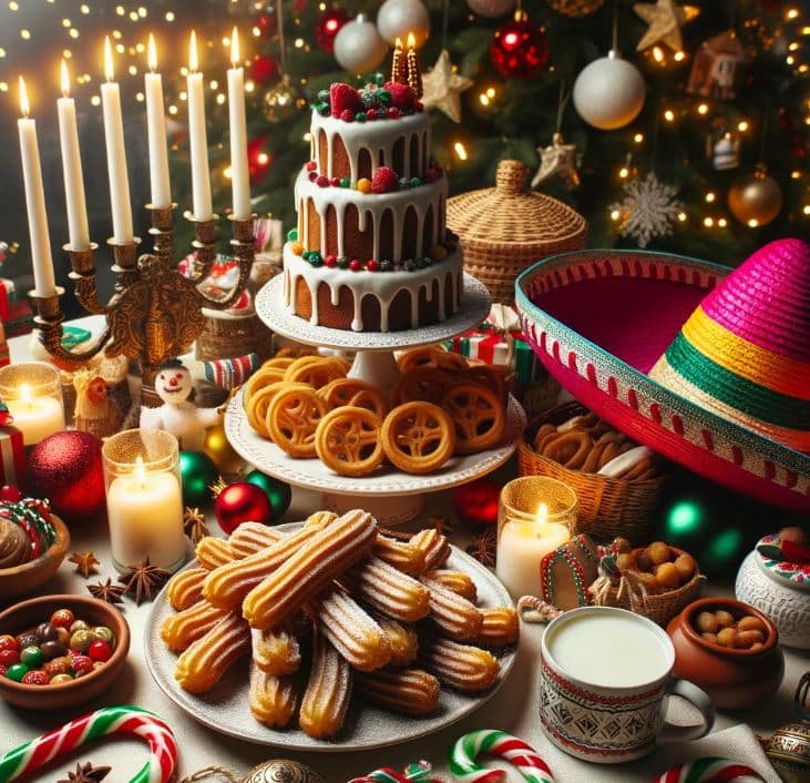 dessert mexicain de Noël